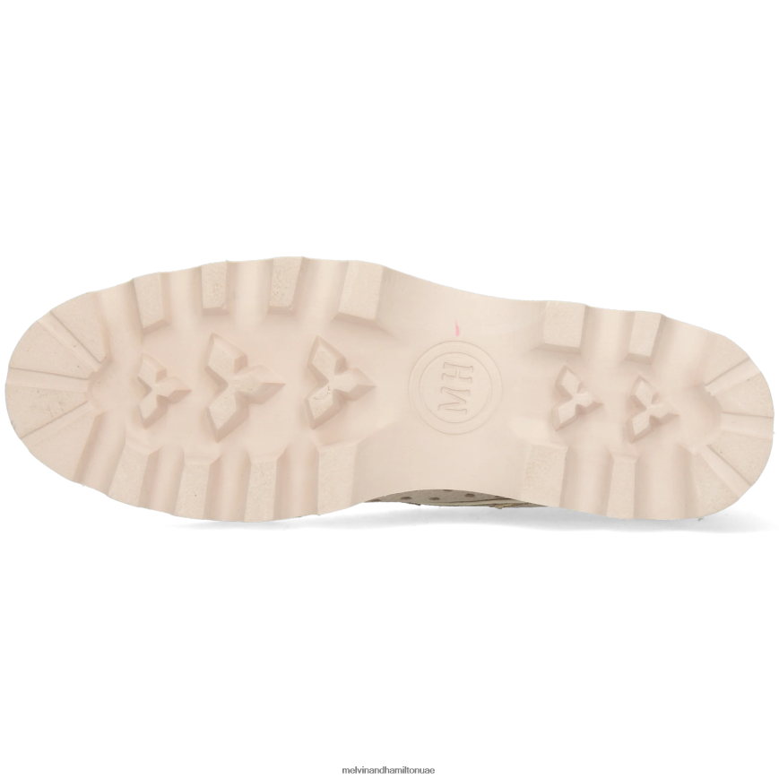 ميغان 26 لون القرنفل Melvin & Hamilton نحيف جزمة الكاحل 42XF2X1018