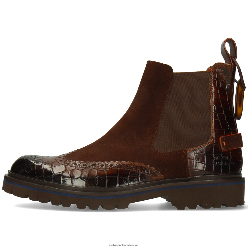 بيرس 26 بني Melvin & Hamilton رجال جزمة الكاحل 42XF2X101