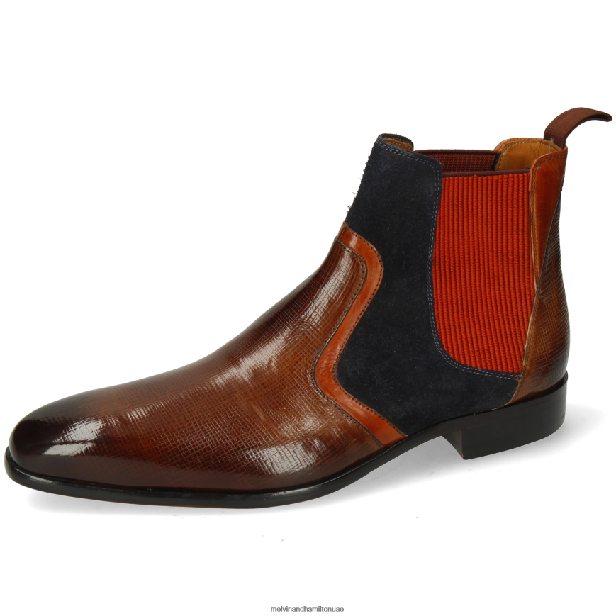 لويس 26 بني Melvin & Hamilton رجال جزمة الكاحل 42XF2X115