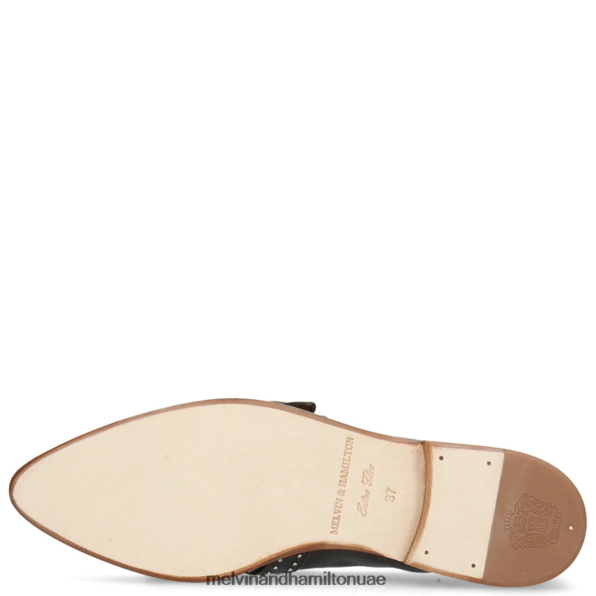 جيسي 26 أسود Melvin & Hamilton نحيف أحذية الراهب 42XF2X1494