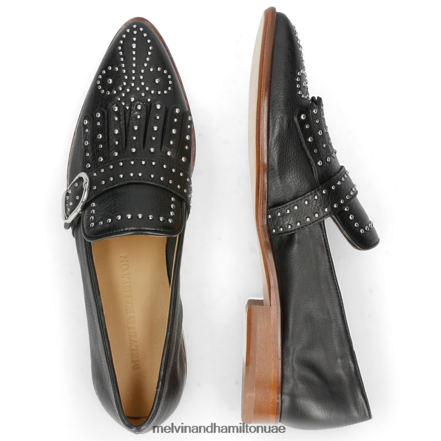 جيسي 26 أسود Melvin & Hamilton نحيف أحذية الراهب 42XF2X1494