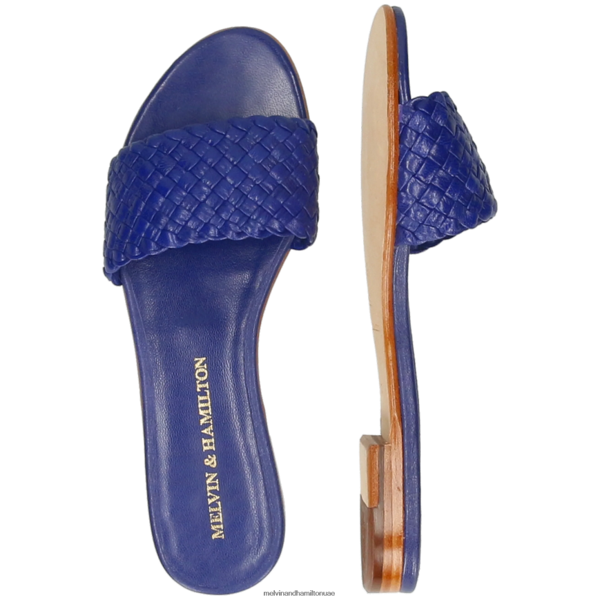 حنا 26 أزرق Melvin & Hamilton نحيف البغال 42XF2X1623