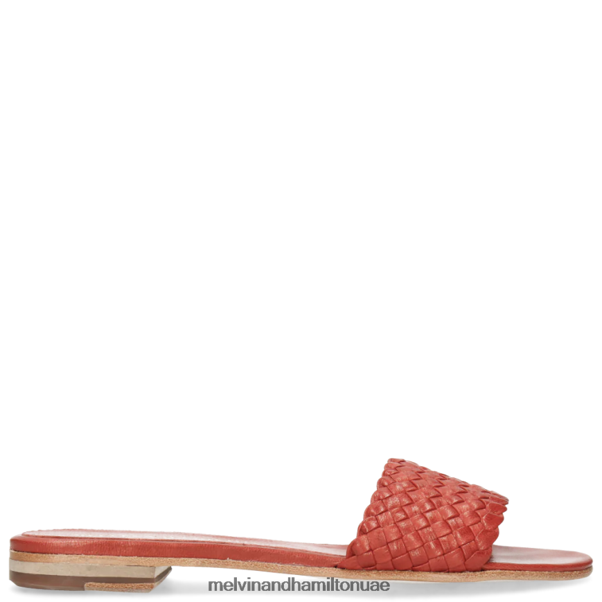 حنا 26 أحمر Melvin & Hamilton نحيف البغال 42XF2X1772