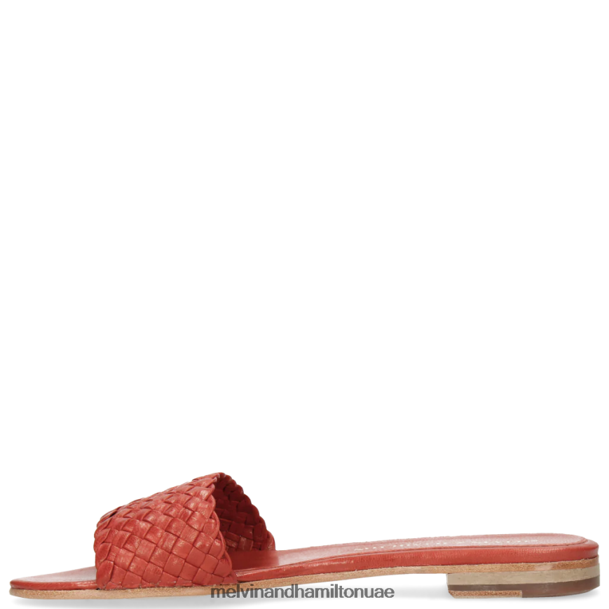 حنا 26 أحمر Melvin & Hamilton نحيف البغال 42XF2X1772