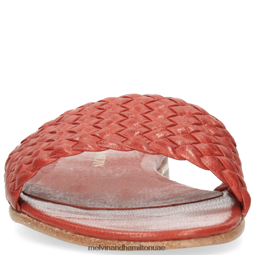 حنا 26 أحمر Melvin & Hamilton نحيف البغال 42XF2X1772