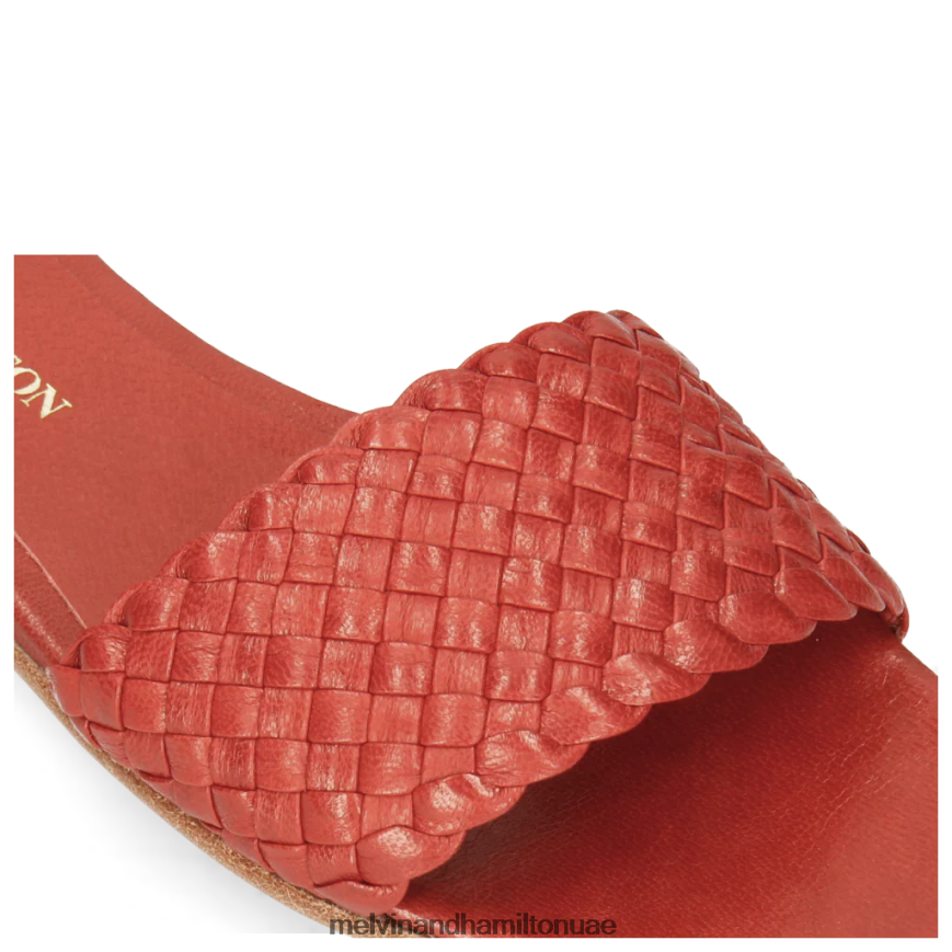 حنا 26 أحمر Melvin & Hamilton نحيف البغال 42XF2X1772