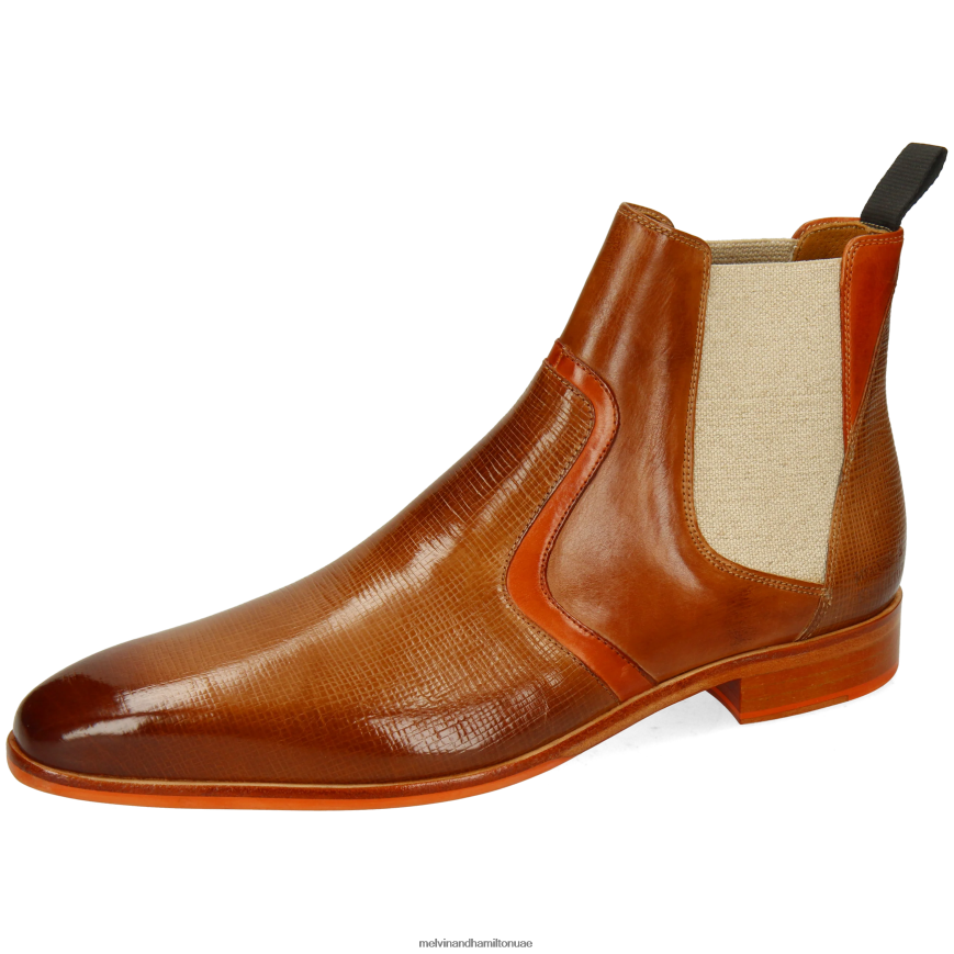 لويس 26 بني Melvin & Hamilton رجال جزمة الكاحل 42XF2X2