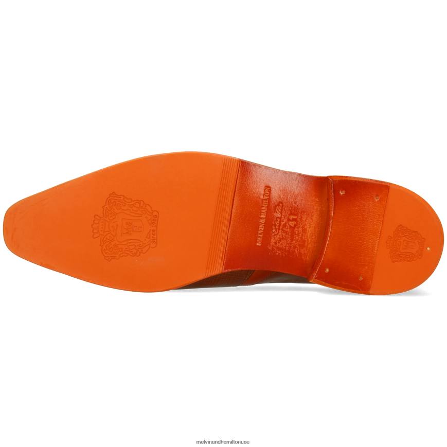 لويس 26 بني Melvin & Hamilton رجال جزمة الكاحل 42XF2X2