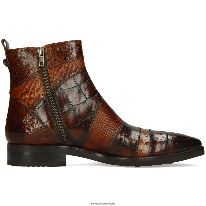 الفيس 26 بني Melvin & Hamilton رجال جزمة الكاحل 42XF2X95