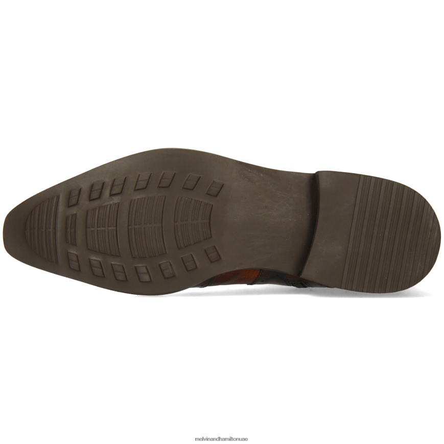 الفيس 26 بني Melvin & Hamilton رجال جزمة الكاحل 42XF2X95