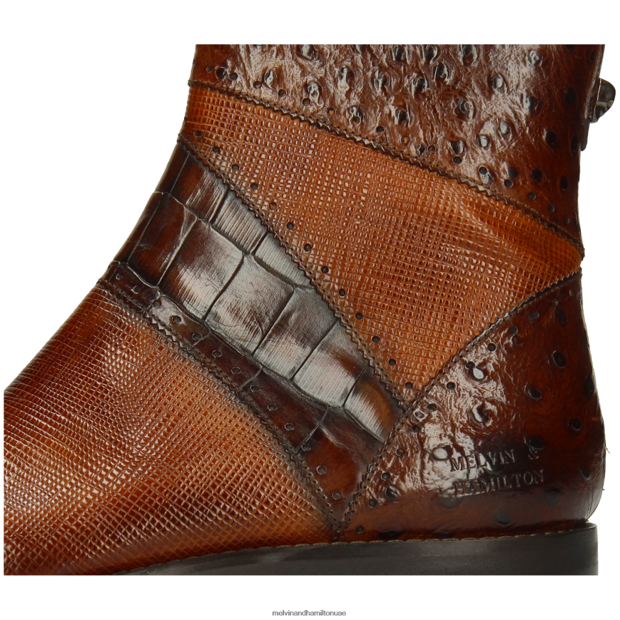 الفيس 26 بني Melvin & Hamilton رجال جزمة الكاحل 42XF2X95