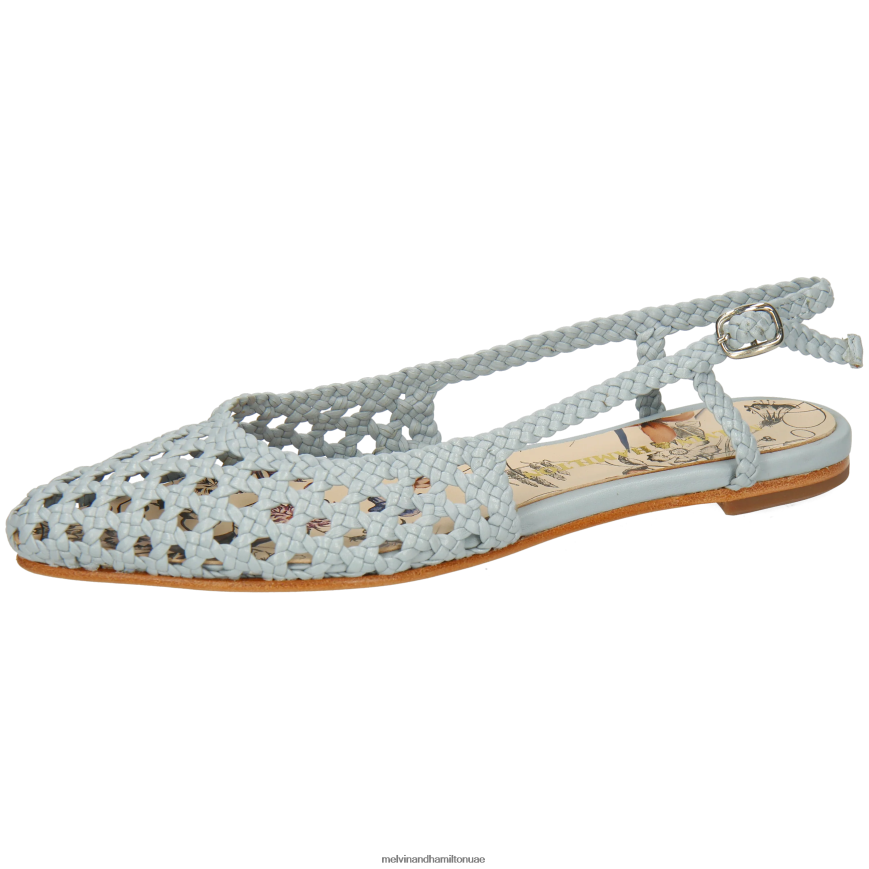 اليكسا 27 أزرق Melvin & Hamilton نحيف صنادل 42XF2X1901