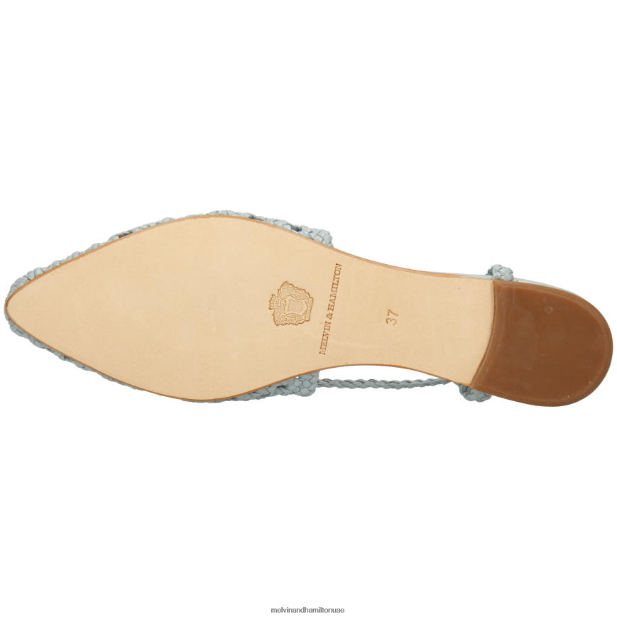 اليكسا 27 أزرق Melvin & Hamilton نحيف صنادل 42XF2X1901