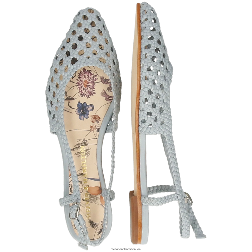 اليكسا 27 أزرق Melvin & Hamilton نحيف صنادل 42XF2X1901