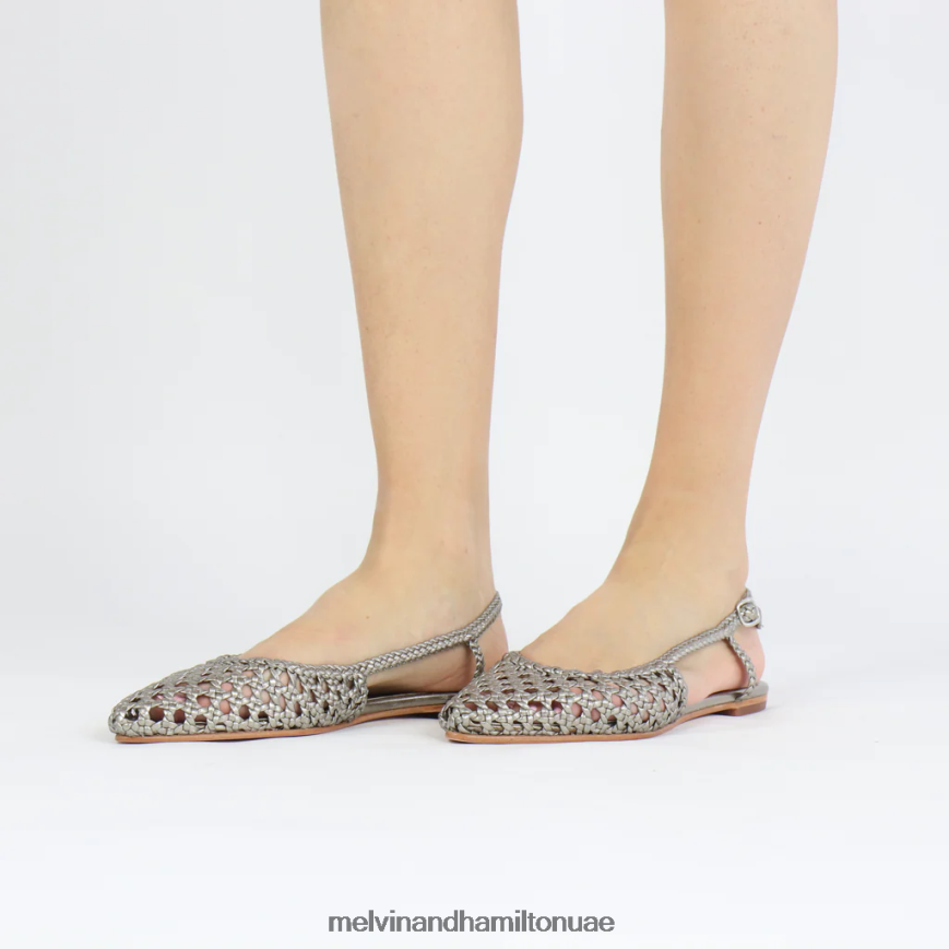 اليكسا 27 فضة Melvin & Hamilton نحيف صنادل 42XF2X1915