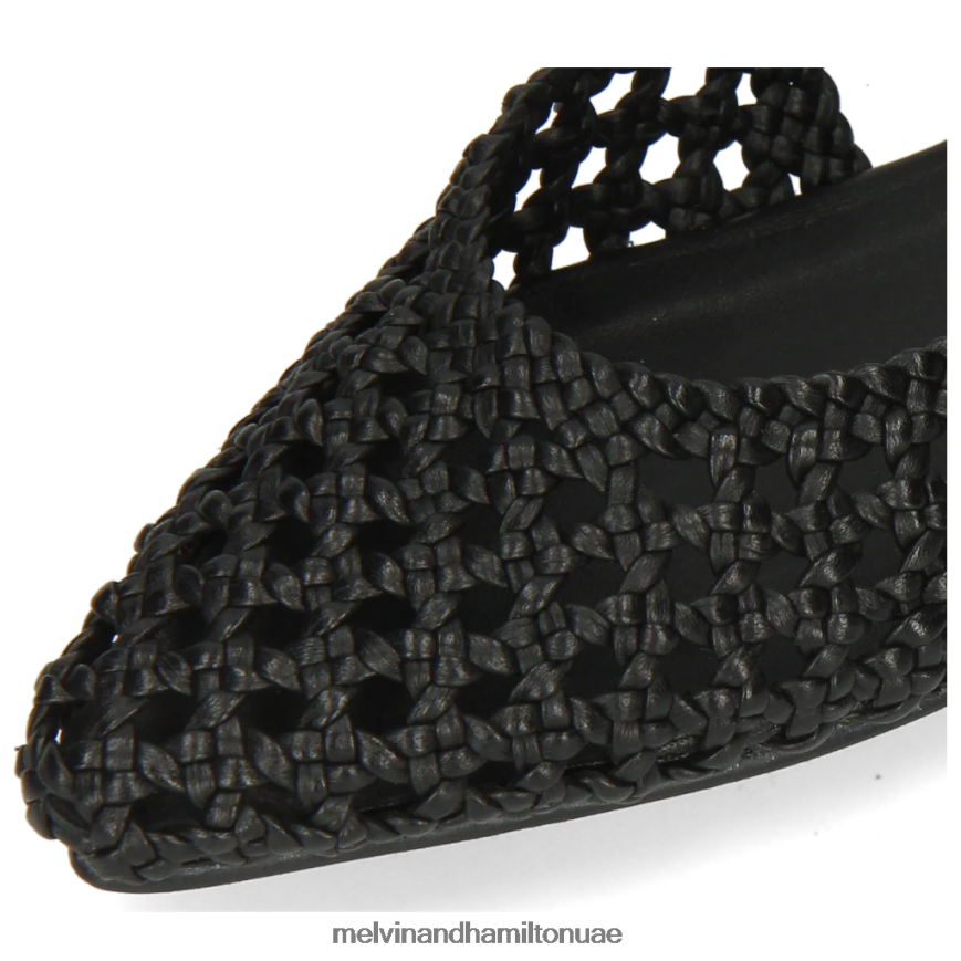 اليكسا 27 أسود Melvin & Hamilton نحيف صنادل 42XF2X1918