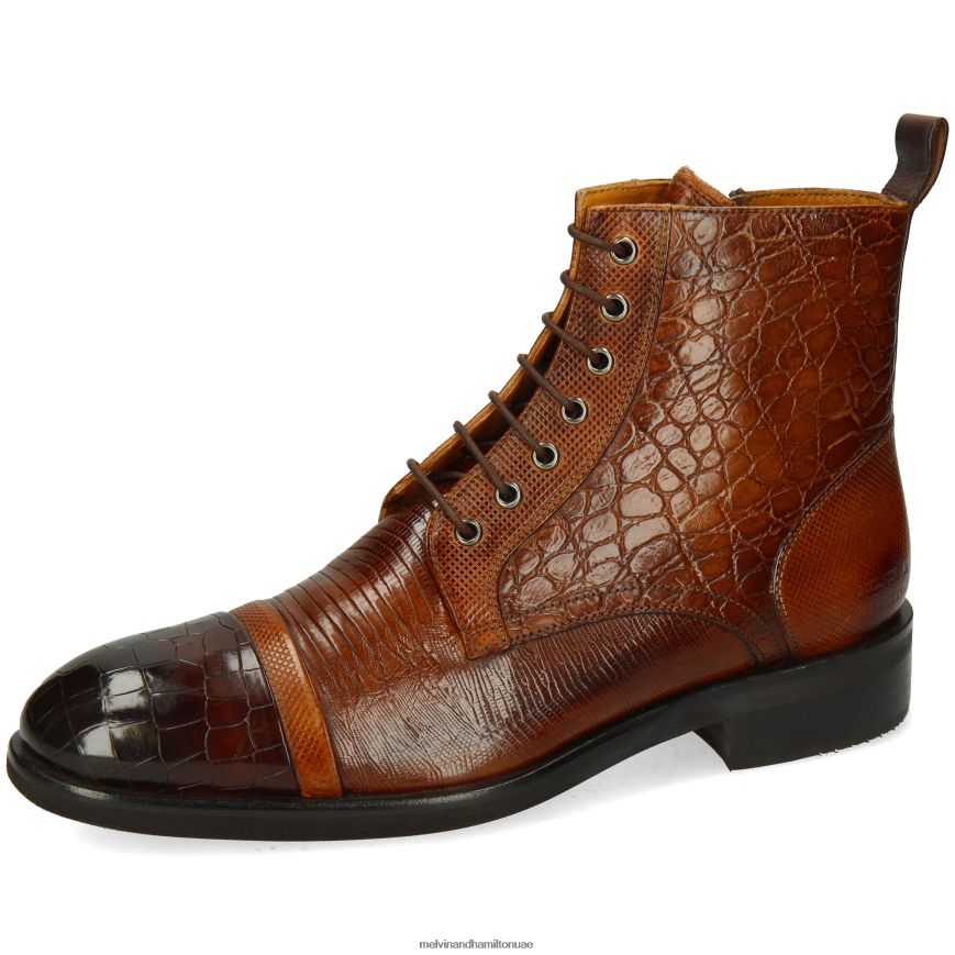 باتريك 28 بني Melvin & Hamilton رجال جزمة الكاحل 42XF2X129