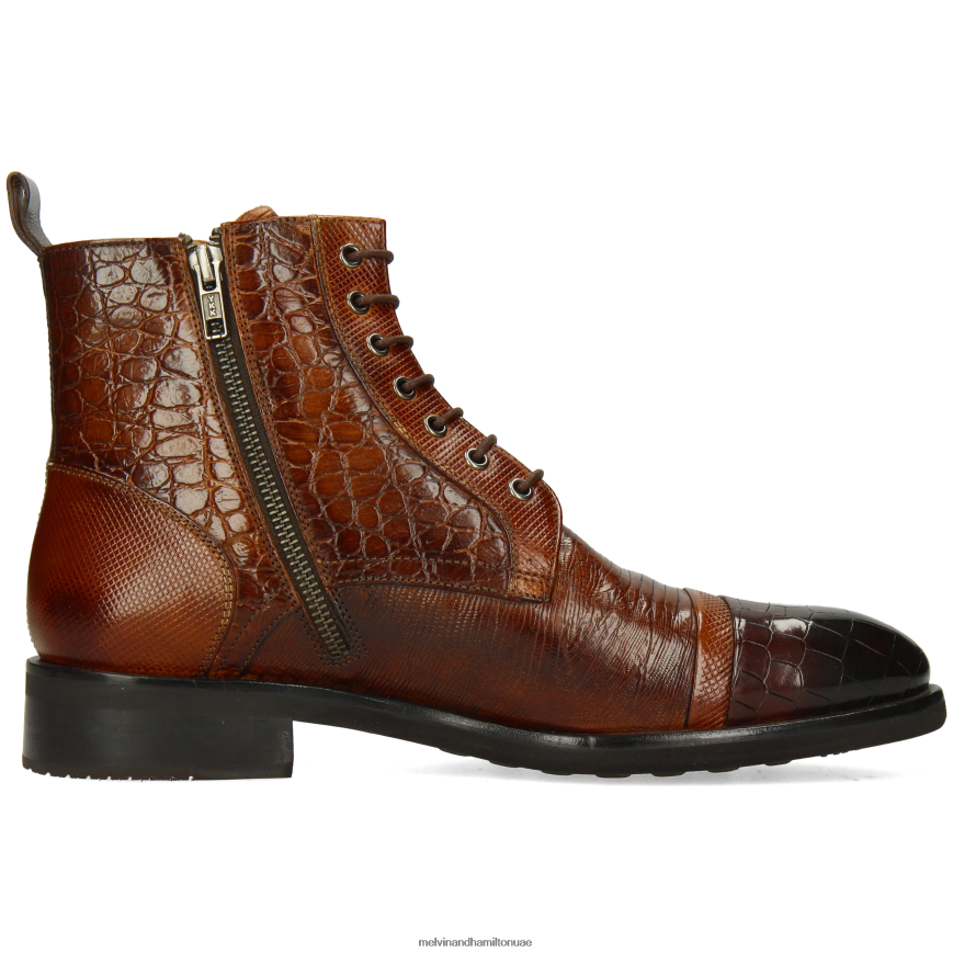باتريك 28 بني Melvin & Hamilton رجال جزمة الكاحل 42XF2X129