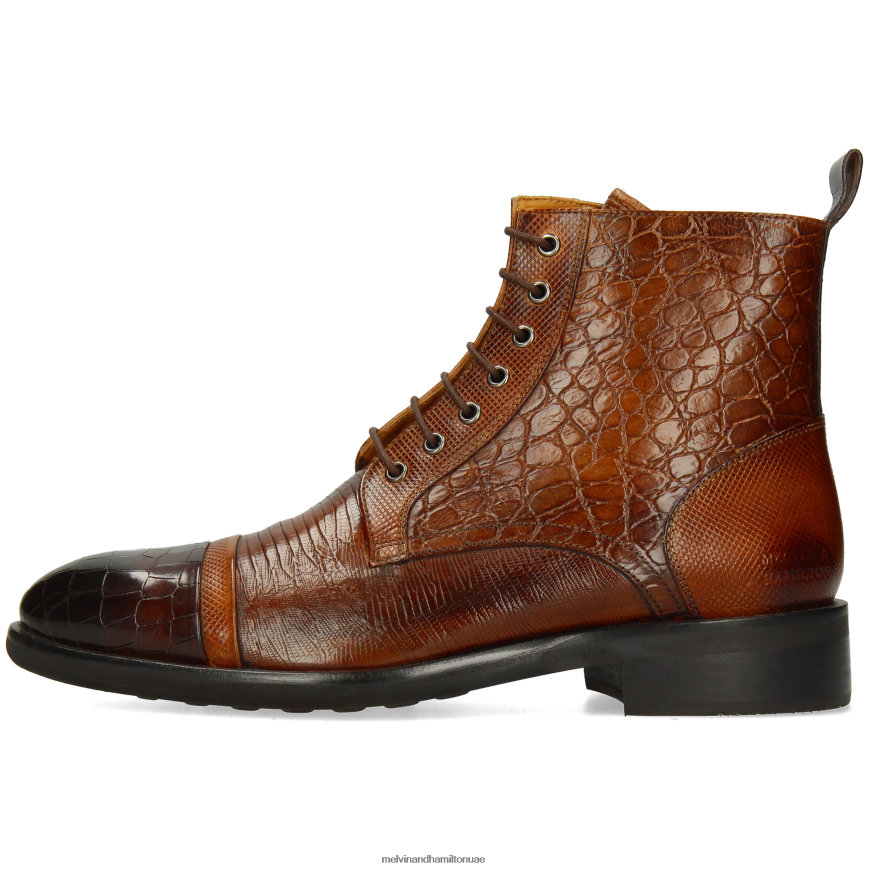 باتريك 28 بني Melvin & Hamilton رجال جزمة الكاحل 42XF2X129