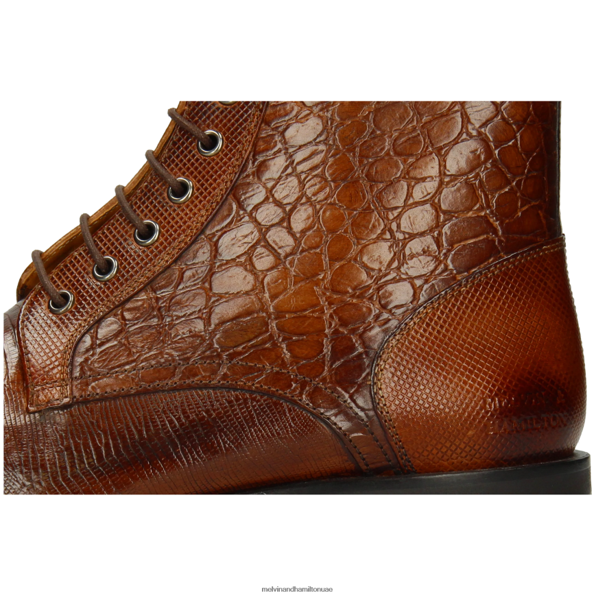 باتريك 28 بني Melvin & Hamilton رجال جزمة الكاحل 42XF2X129