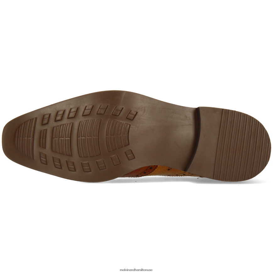 جيف 28 بني Melvin & Hamilton رجال أحذية أكسفورد 42XF2X189