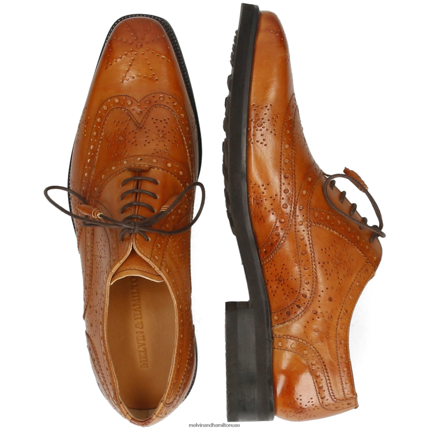 جيف 28 البني الفاتح Melvin & Hamilton رجال أحذية أكسفورد 42XF2X196