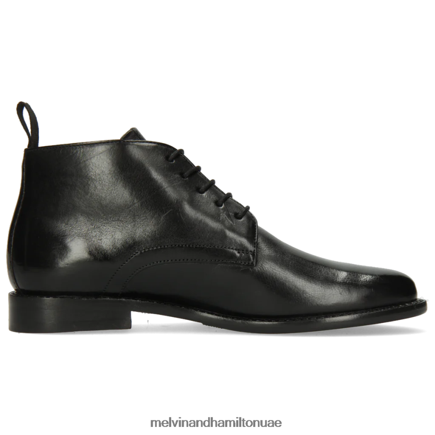 سيلينا 28 أسود Melvin & Hamilton نحيف جزمة الكاحل 42XF2X930