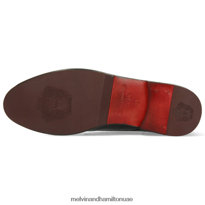 سيلينا 28 أسود Melvin & Hamilton نحيف جزمة الكاحل 42XF2X930