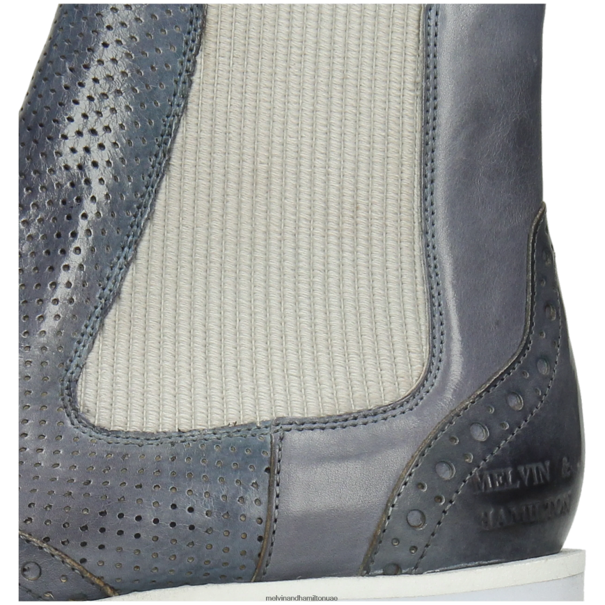 سيلينا 29 رمادي Melvin & Hamilton نحيف جزمة الكاحل 42XF2X1010