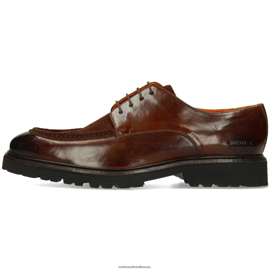 باتريك 29 بني Melvin & Hamilton رجال أحذية ديربي 42XF2X371