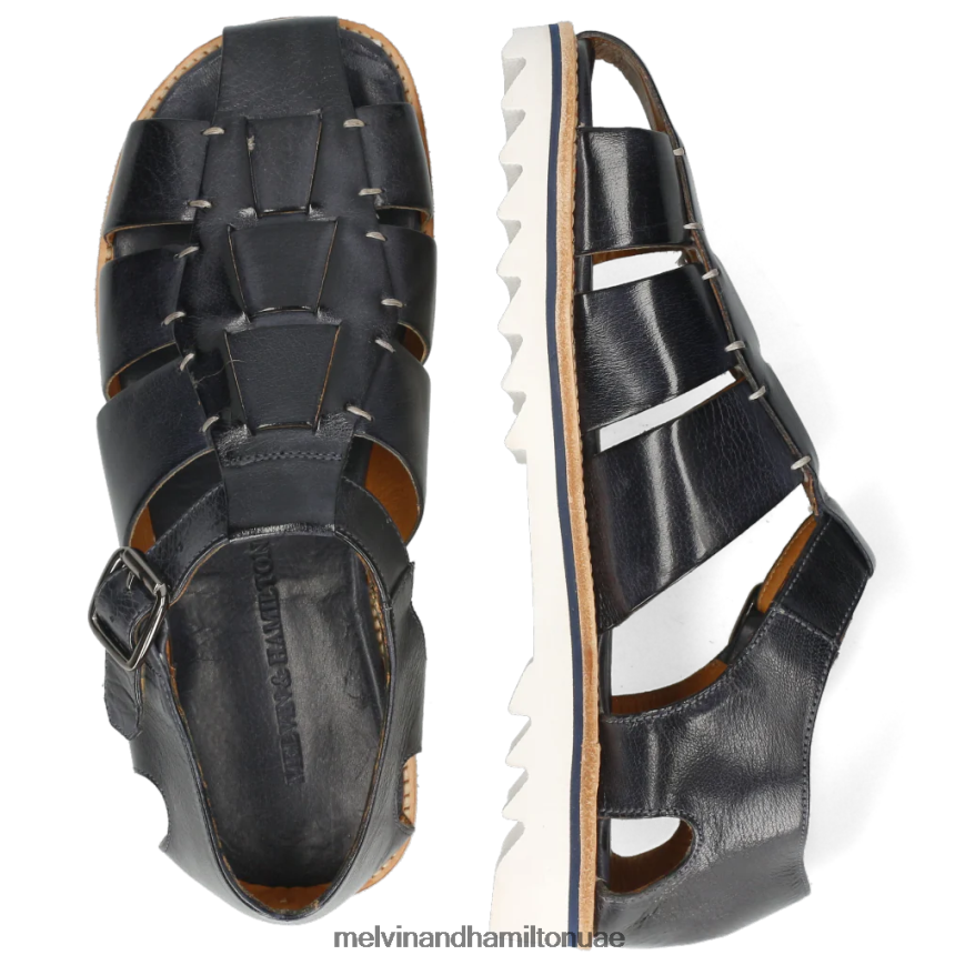 سام 29 أزرق Melvin & Hamilton رجال صنادل 42XF2X767