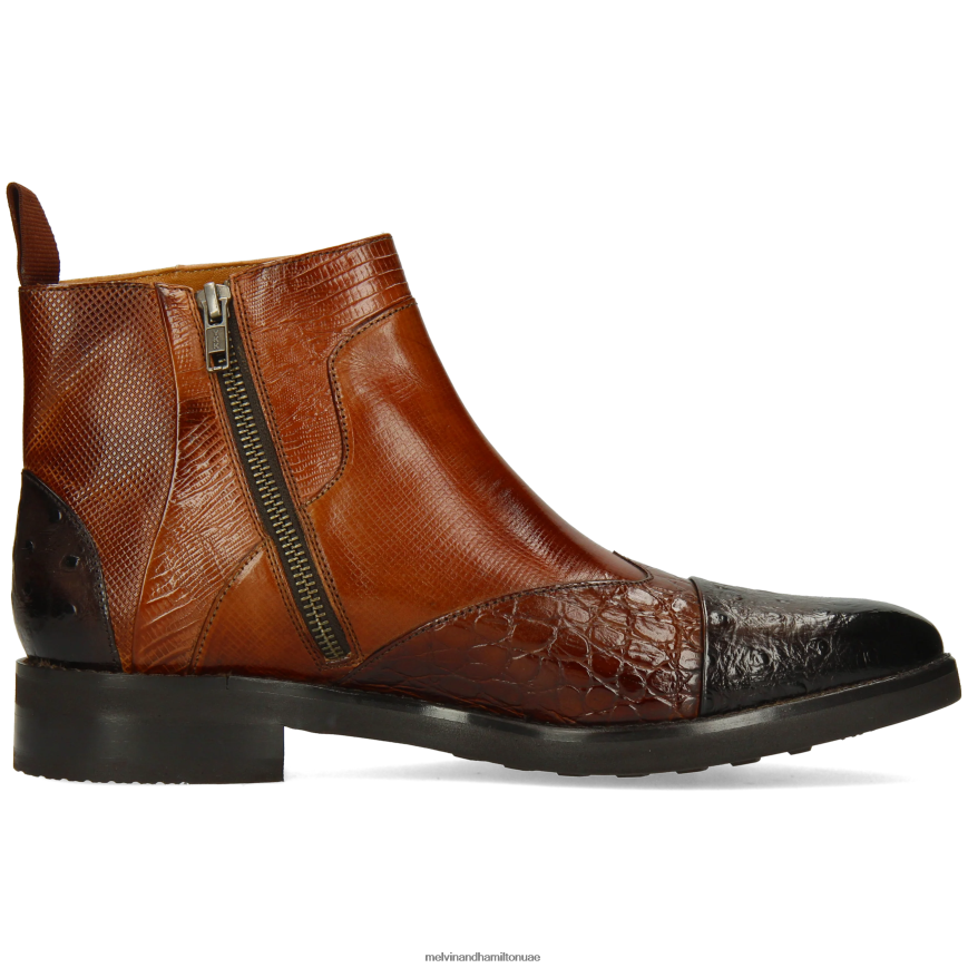 هنري 29 بني Melvin & Hamilton رجال جزمة الكاحل 42XF2X76