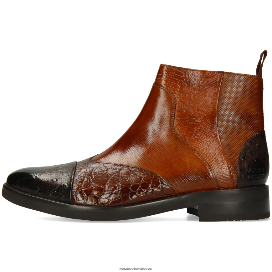 هنري 29 بني Melvin & Hamilton رجال جزمة الكاحل 42XF2X76