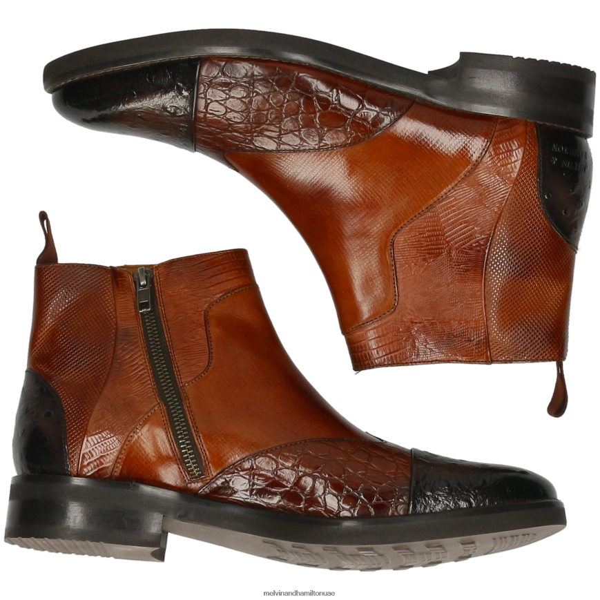 هنري 29 بني Melvin & Hamilton رجال جزمة الكاحل 42XF2X76