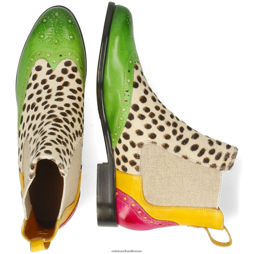 سيلينا 29 متعدد Melvin & Hamilton نحيف جزمة الكاحل 42XF2X824