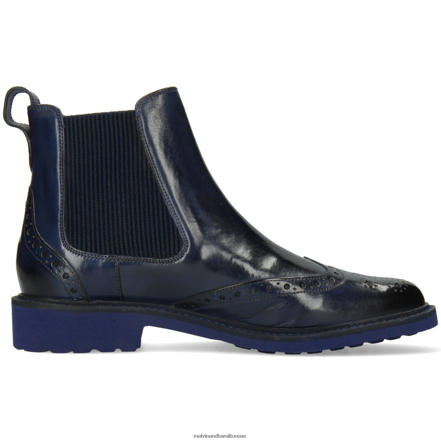 سيلينا 29 أزرق Melvin & Hamilton نحيف جزمة الكاحل 42XF2X846