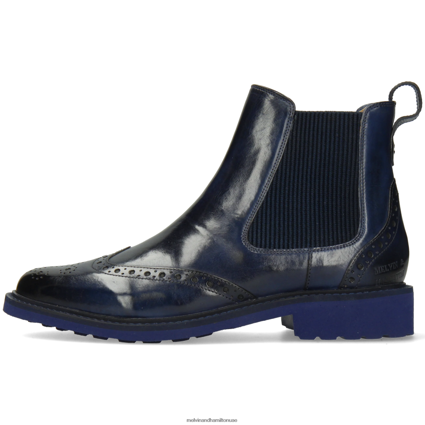 سيلينا 29 أزرق Melvin & Hamilton نحيف جزمة الكاحل 42XF2X846