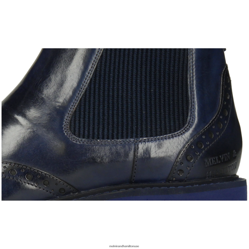 سيلينا 29 أزرق Melvin & Hamilton نحيف جزمة الكاحل 42XF2X846