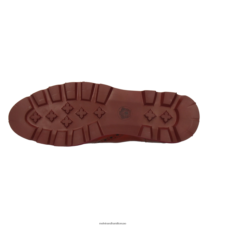 سيلينا 29 أحمر Melvin & Hamilton نحيف جزمة الكاحل 42XF2X858