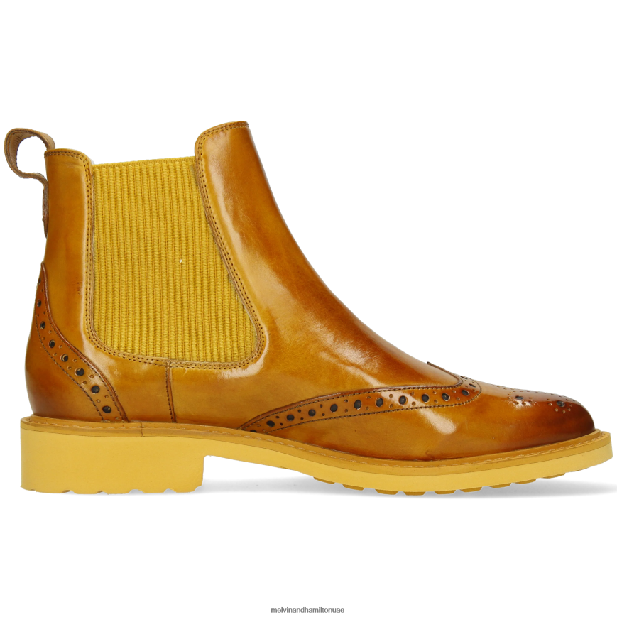 سيلينا 29 أصفر Melvin & Hamilton نحيف جزمة الكاحل 42XF2X899