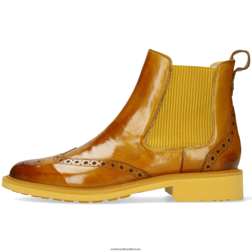سيلينا 29 أصفر Melvin & Hamilton نحيف جزمة الكاحل 42XF2X899