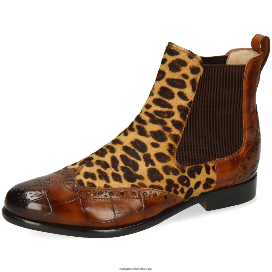 سيلينا 29 بني Melvin & Hamilton نحيف جزمة الكاحل 42XF2X916