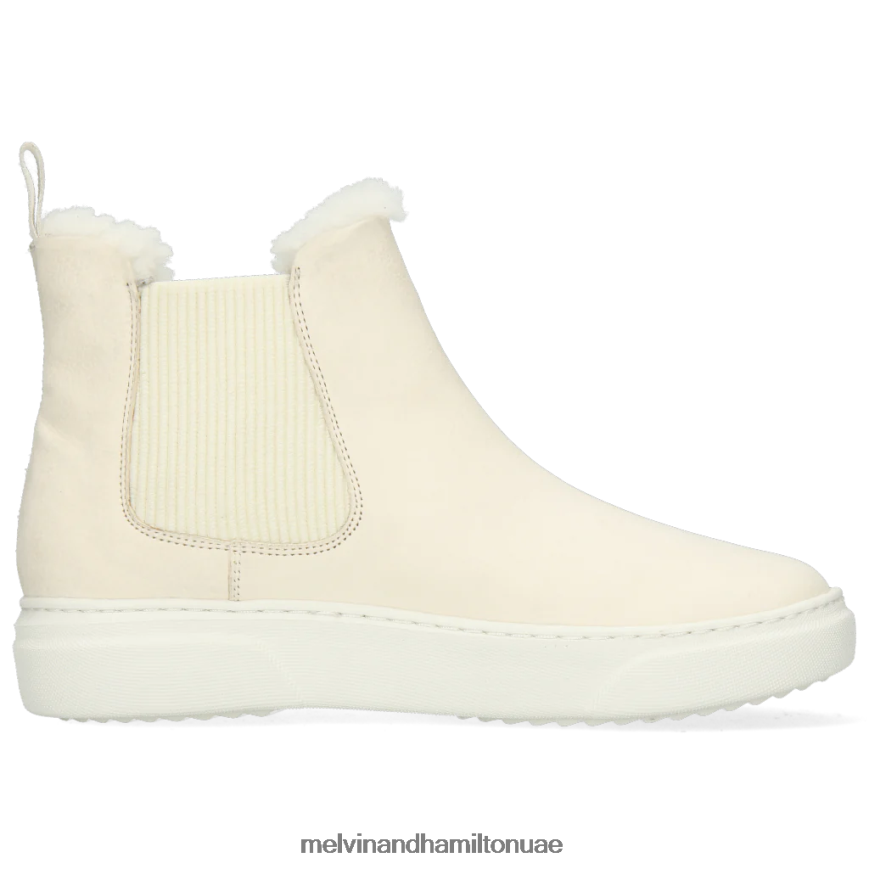 هايلي 2 أبيض Melvin & Hamilton نحيف جزمة الكاحل 42XF2X1050