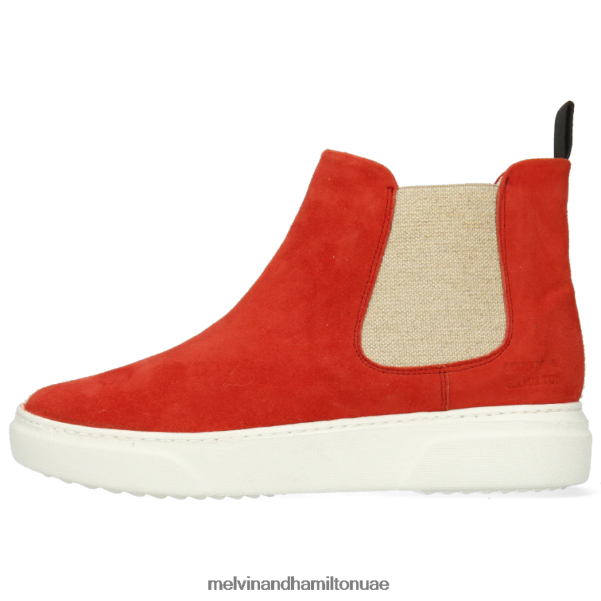 هايلي 2 أحمر Melvin & Hamilton نحيف جزمة الكاحل 42XF2X1118