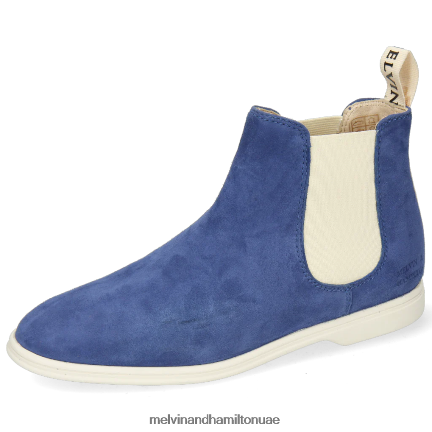 عدلي 2 أزرق Melvin & Hamilton نحيف جزمة الكاحل 42XF2X1131