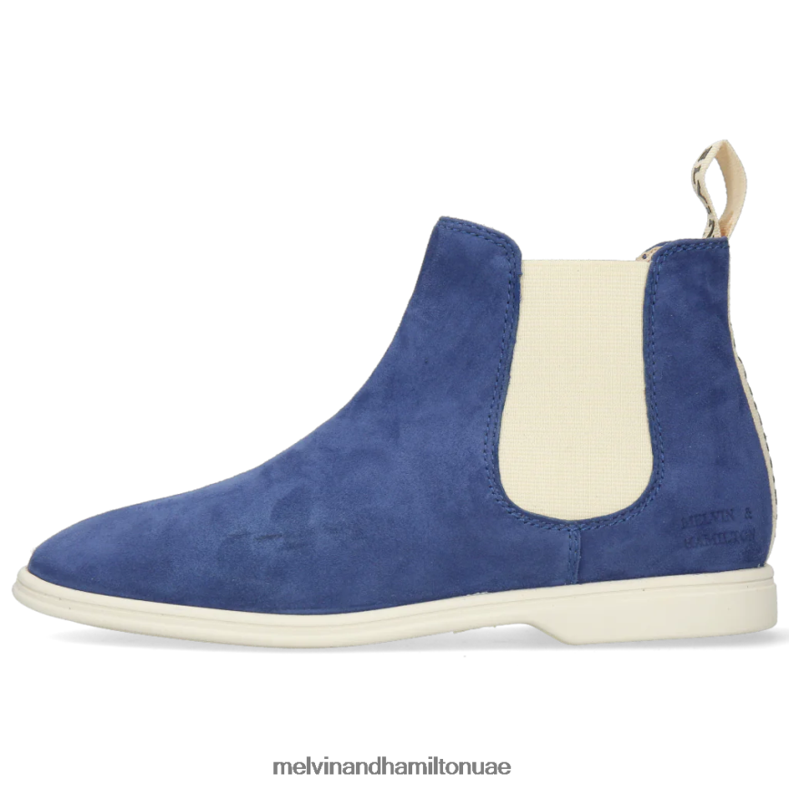 عدلي 2 أزرق Melvin & Hamilton نحيف جزمة الكاحل 42XF2X1131