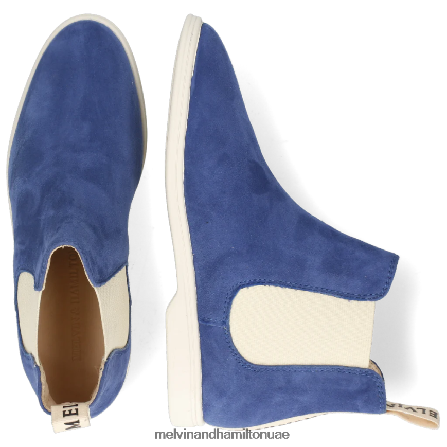 عدلي 2 أزرق Melvin & Hamilton نحيف جزمة الكاحل 42XF2X1131