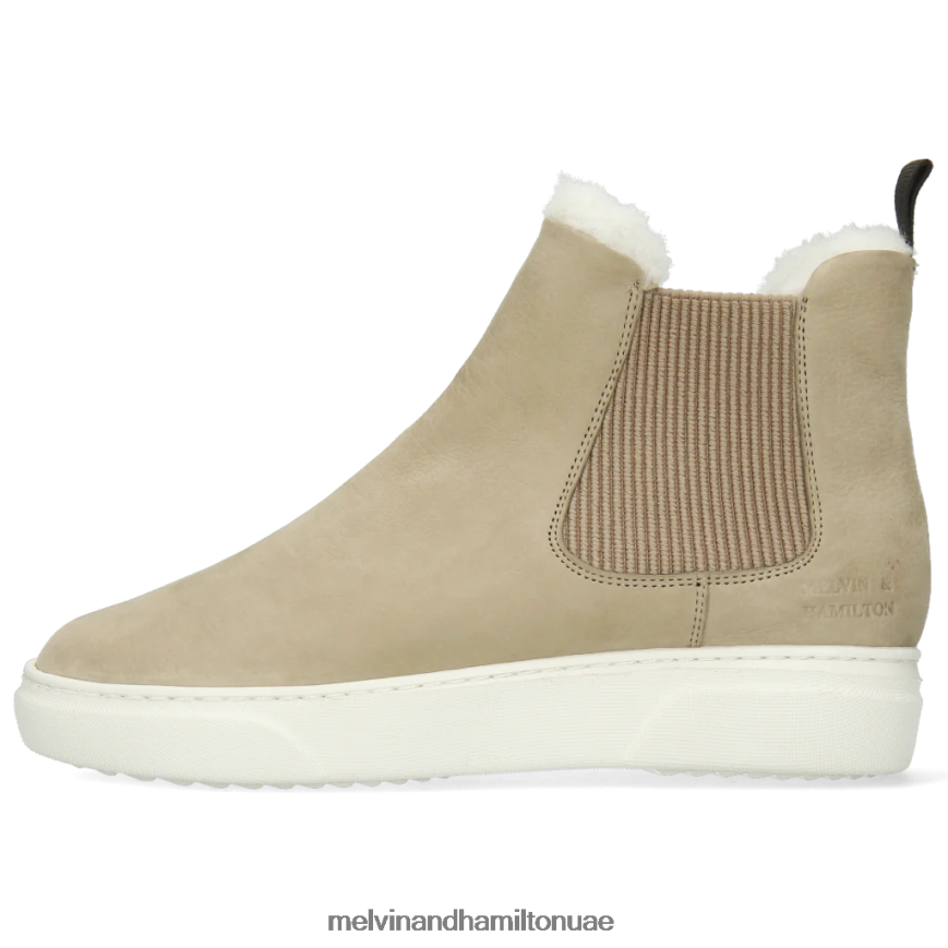 هايلي 2 اللون البيج Melvin & Hamilton نحيف جزمة الكاحل 42XF2X1132