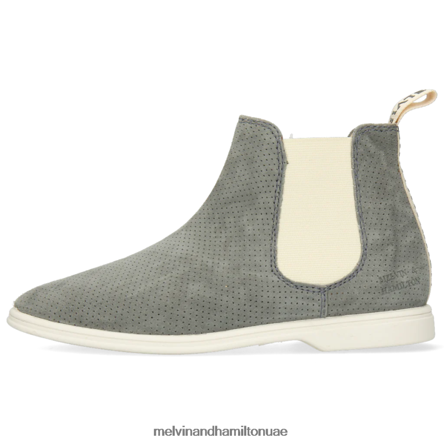 عدلي 2 رمادي Melvin & Hamilton نحيف جزمة الكاحل 42XF2X1135