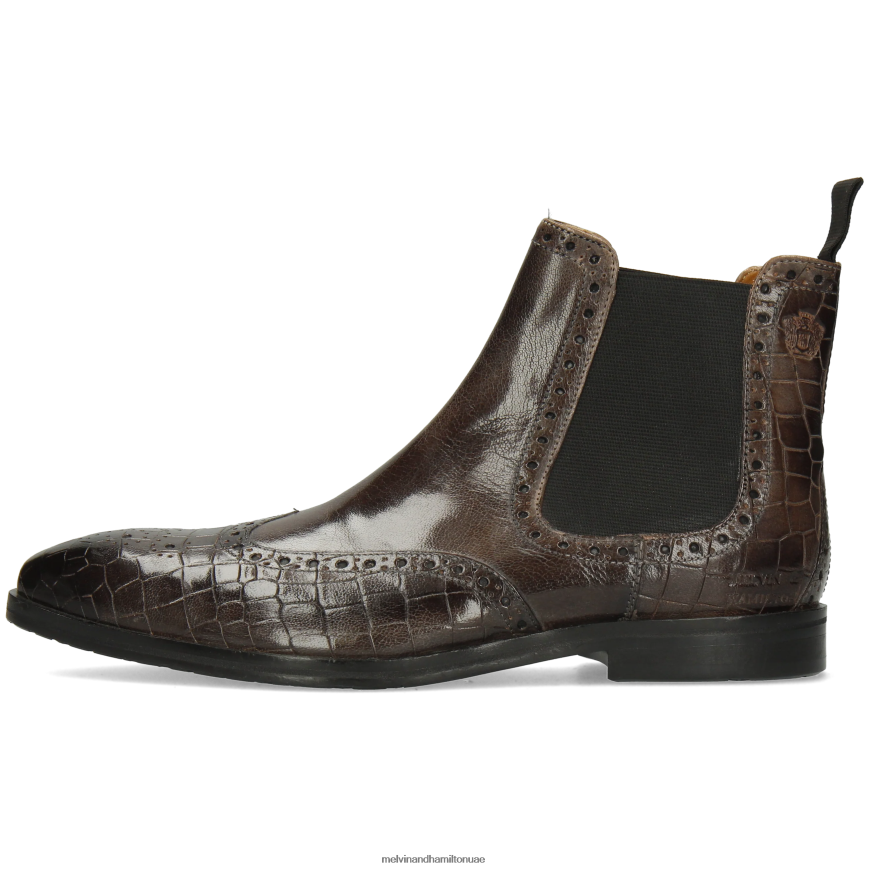 جريج 2 رمادي Melvin & Hamilton رجال جزمة الكاحل 42XF2X133